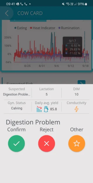 The original app during a remote session: a tooltip that won't let go