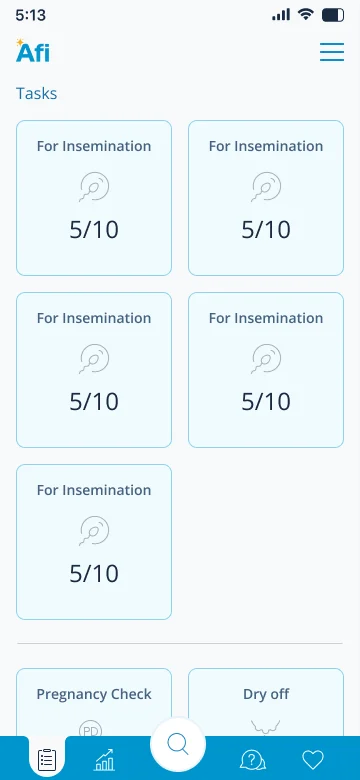 Daily tasks, the redesign